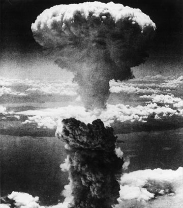 The city of Nagasaki was the target of the world's second atomic bomb 
